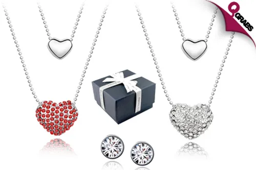 From QR79, Glitter with Stunning Jewelry Made with Swarovski® Elements Crystals! (Up to QR727 Value)
